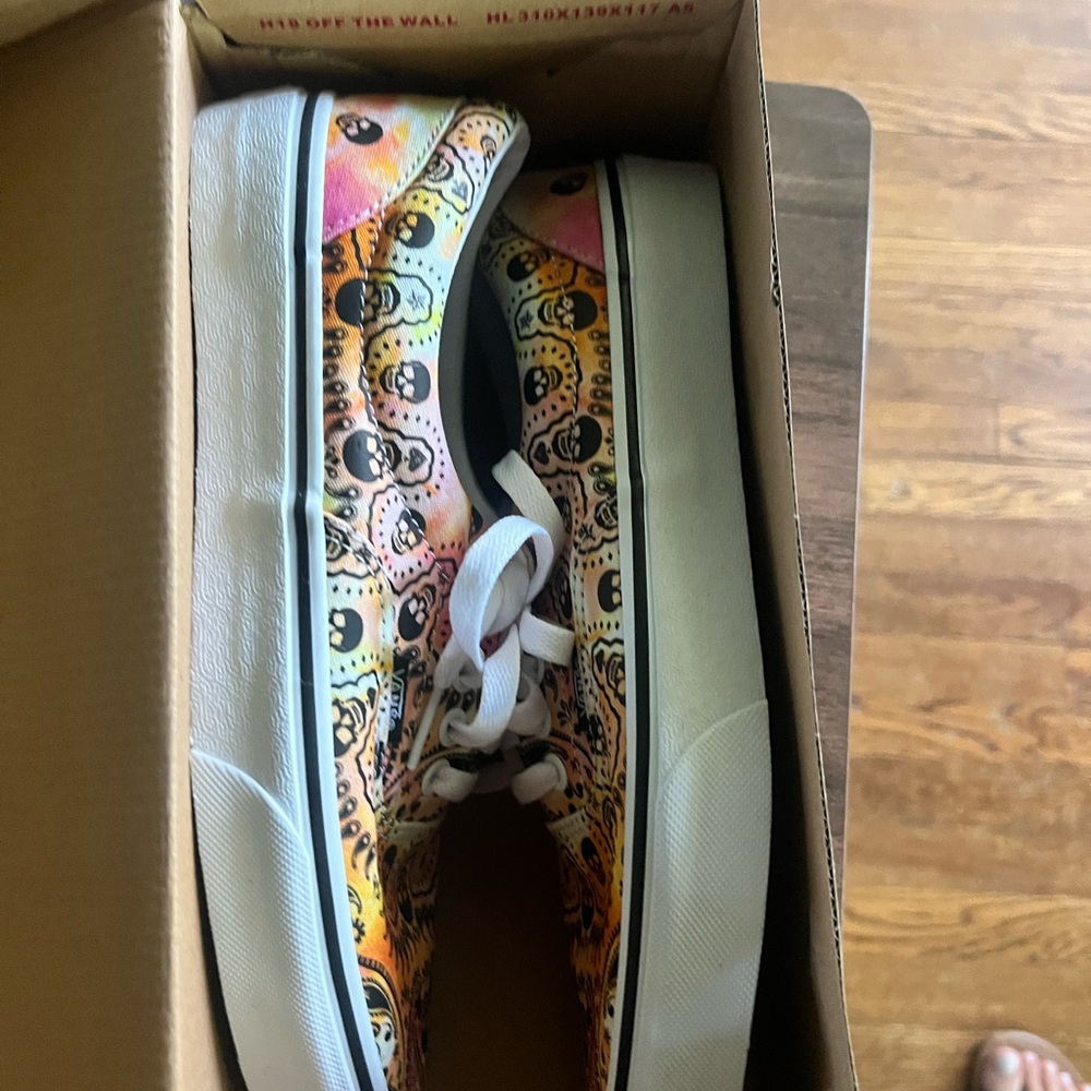 Vans Era Bandana Tie Dye Orange Sneakers